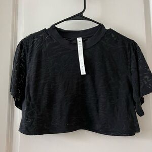 Lululemon Cates Tee *Veil Black - Size 2